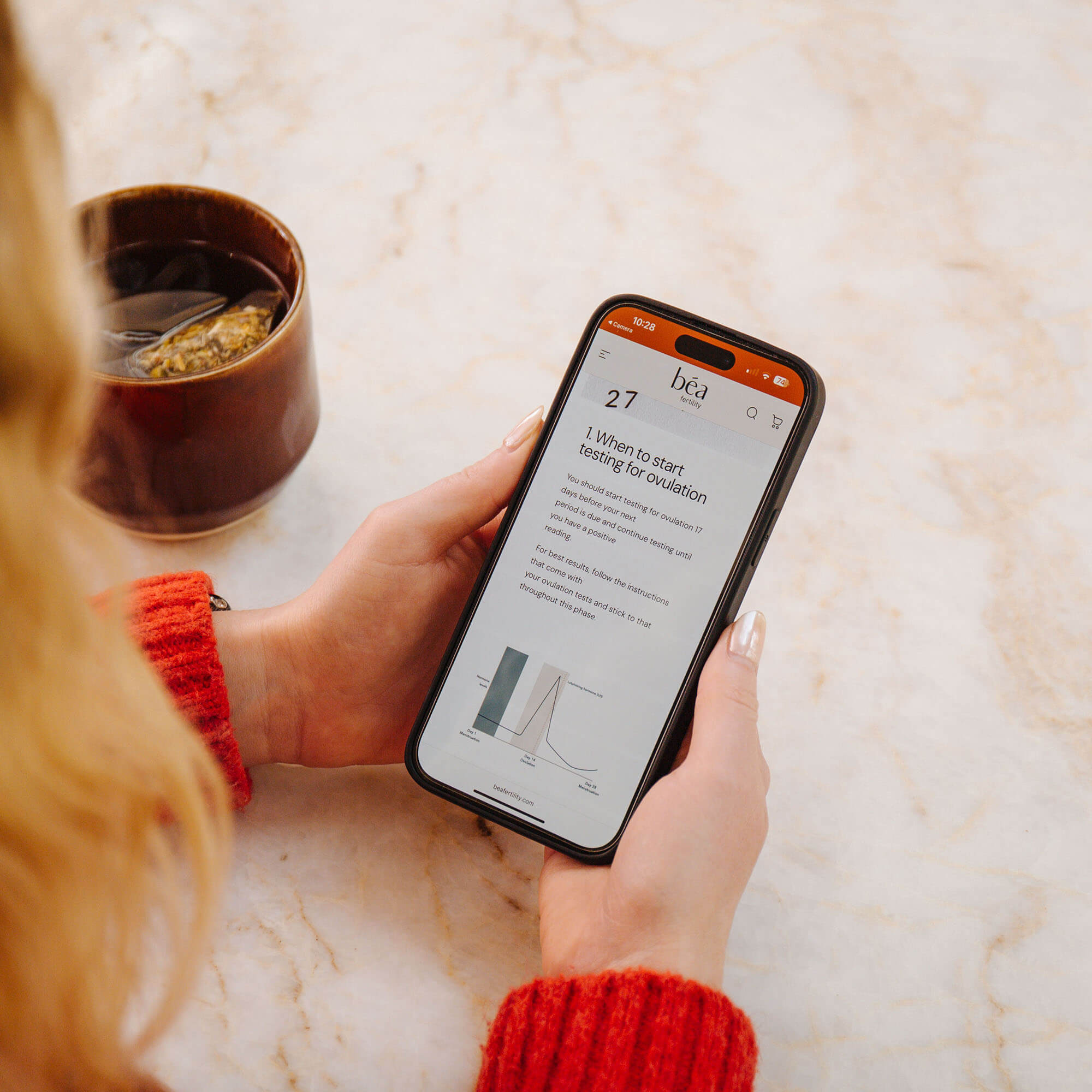 A clinical-grade at-home fertility treatment - no meds, no clinic visits.