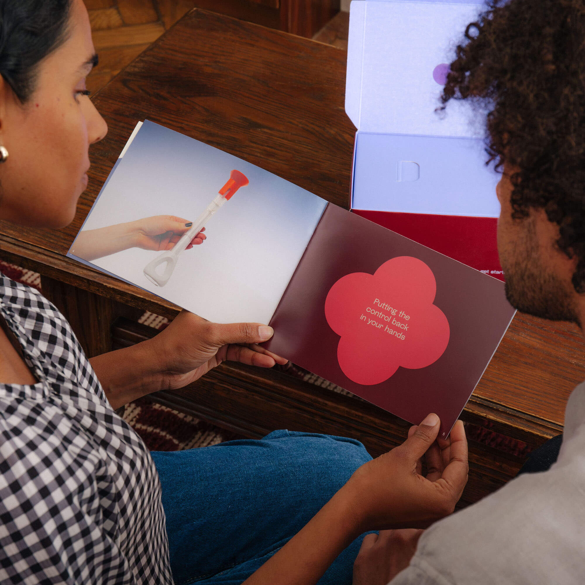 A clinical-grade at-home fertility treatment - no meds, no clinic visits.